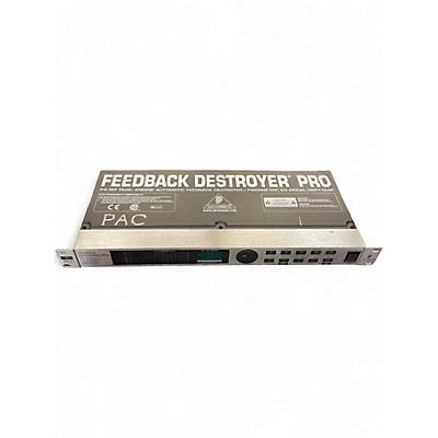 Used Behringer Feedback Destroyer Pro DSP1124P Feedback Suppressor