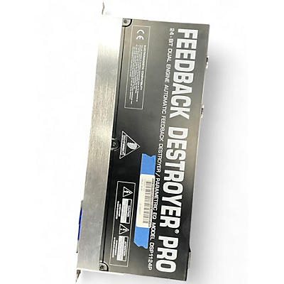 Used Behringer Feedback Destroyer Pro DSP1124P Feedback Suppressor