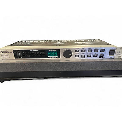 Used Behringer Feedback Destroyer Pro DSP1124P Feedback Suppressor