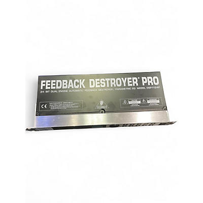 Used Behringer Feedback Destroyer Pro DSP1124P Feedback Suppressor