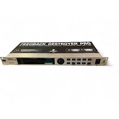 Used Behringer Feedback Destroyer Pro DSP1124P Feedback Suppressor