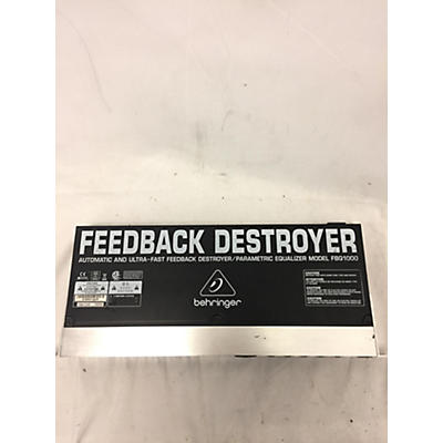 Behringer Used Behringer Feedback Destroyer Pro FBQ2496 Feedback Suppressor