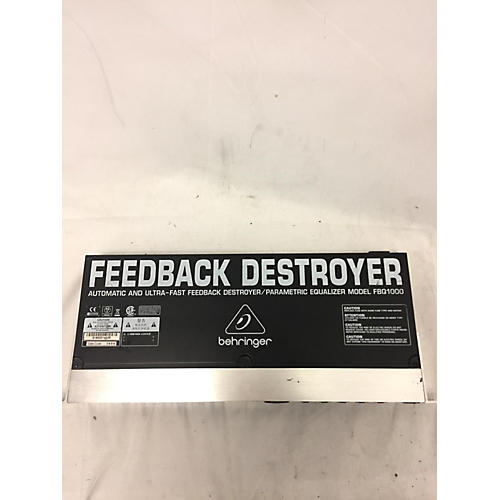 Behringer Used Behringer Feedback Destroyer Pro FBQ2496 Feedback Suppressor