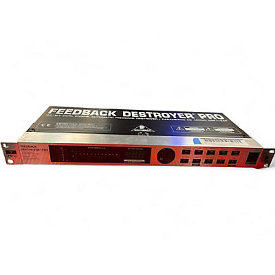 Used Behringer Feedback Destroyer Pro FBQ2496 Feedback Suppressor