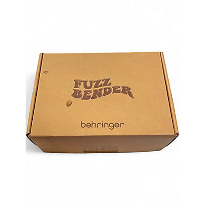Used Behringer Fuzz Bender Effect Pedal
