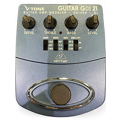 Used Behringer GDI21 V-Tone Guitar Driver Effect Pedal