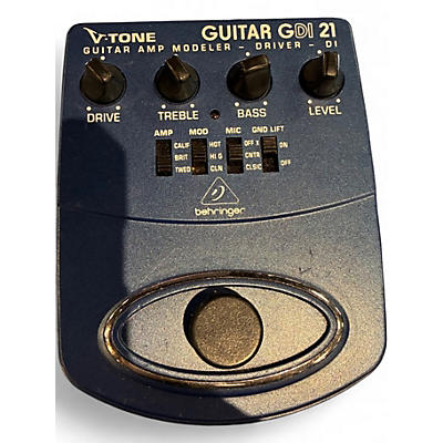 Used Behringer GDI21 V-Tone Guitar Driver Effect Pedal