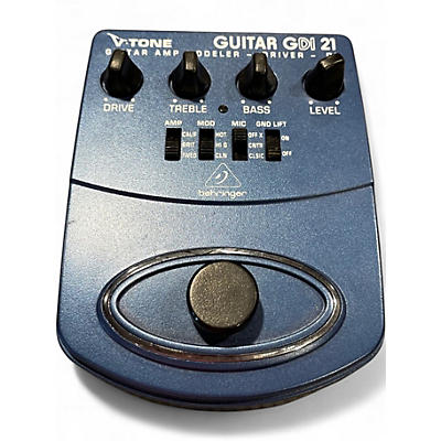 Used Behringer GDI21 V-Tone Guitar Driver Effect Pedal