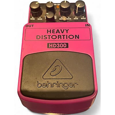Used Behringer HD300 Heavy Distortion Effect Pedal