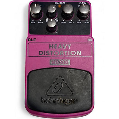 Used Behringer HD300 Heavy Distortion Effect Pedal