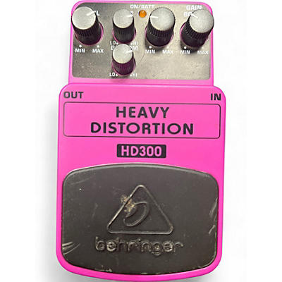Used Behringer HD300 Heavy Distortion Effect Pedal