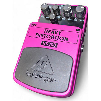 Used Behringer HD300 Heavy Distortion Effect Pedal