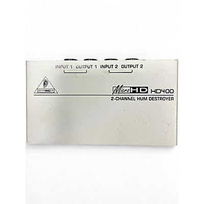 Used Behringer HD400 Feedback Suppressor