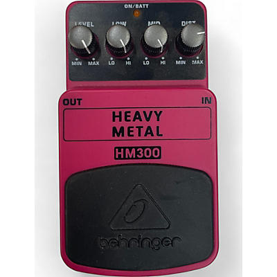 Behringer Used Behringer HM300 Heavy Metal Distortion Effect Pedal