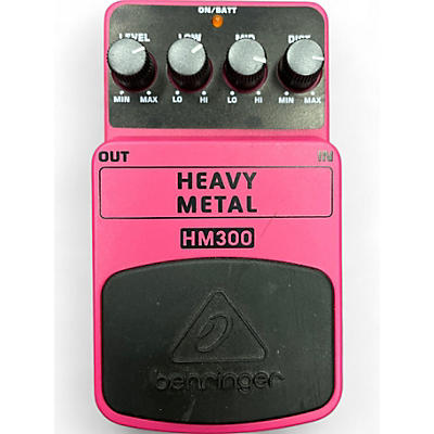 Behringer Used Behringer HM300 Heavy Metal Distortion Effect Pedal