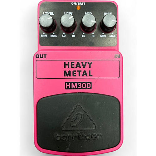 Behringer Used Behringer HM300 Heavy Metal Distortion Effect Pedal