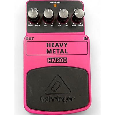 Used Behringer HM300 Heavy Metal Distortion Effect Pedal