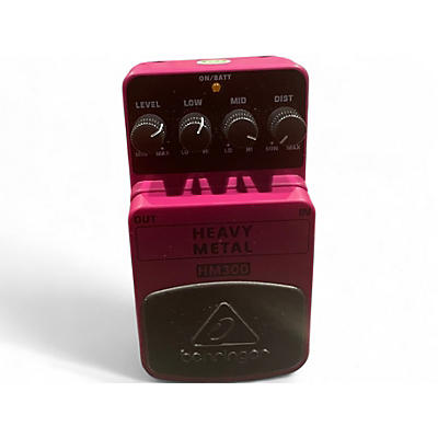 Used Behringer HM300 Heavy Metal Distortion Effect Pedal