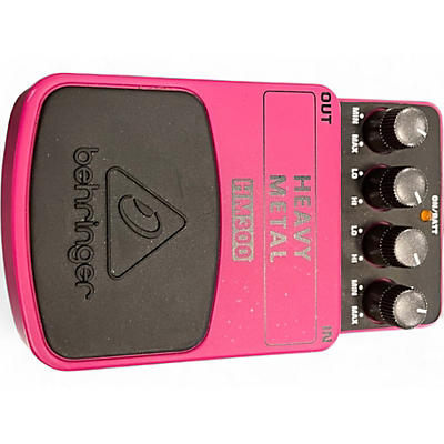 Used Behringer HM300 Heavy Metal Distortion Effect Pedal