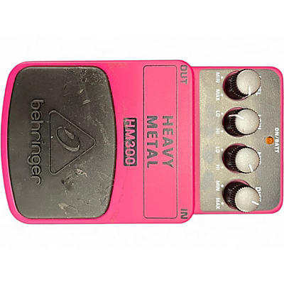 Used Behringer HM300 Heavy Metal Distortion Effect Pedal