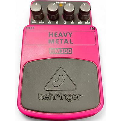 Used Behringer HM300 Heavy Metal Distortion Effect Pedal