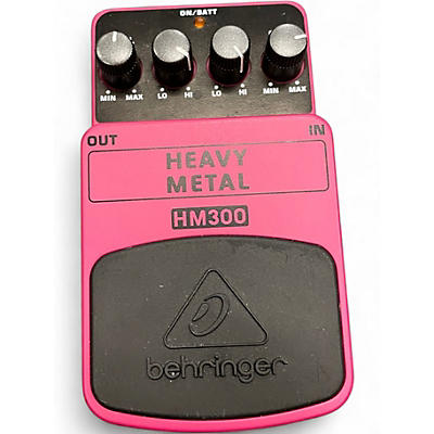 Used Behringer HM300 Heavy Metal Distortion Effect Pedal