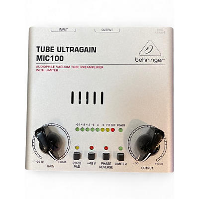 Used Behringer MIC100 Microphone Preamp