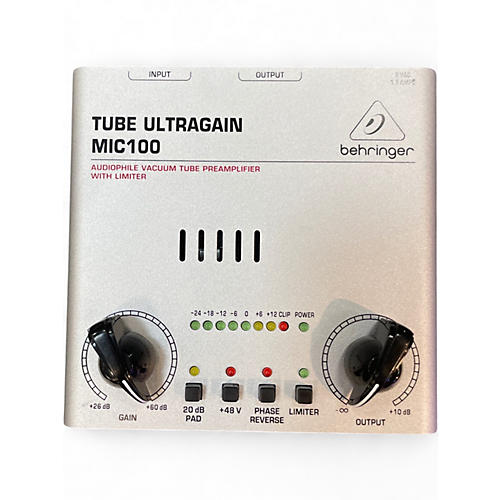 Used Behringer MIC100 Microphone Preamp