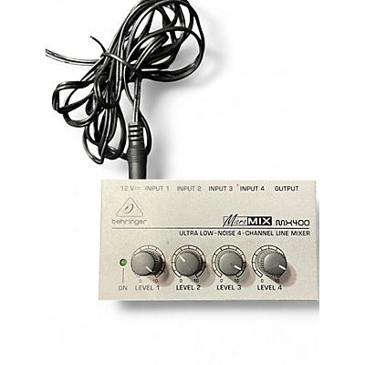 Used Behringer MICROMIX MX400 Unpowered Mixer