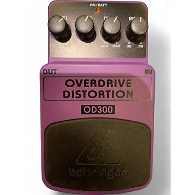 Used Behringer OD300 Overdrive/Distortion Effect Pedal