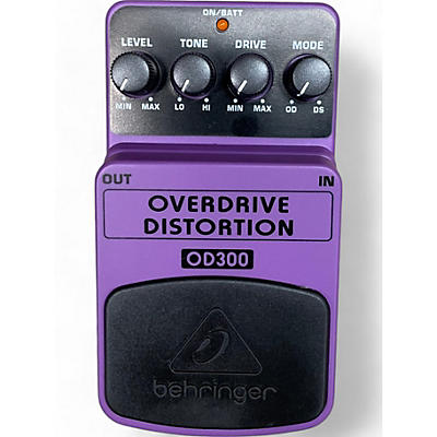 Used Behringer OD300 Overdrive/Distortion Effect Pedal