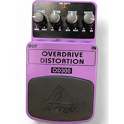 Used Behringer OD300 Overdrive/Distortion Effect Pedal