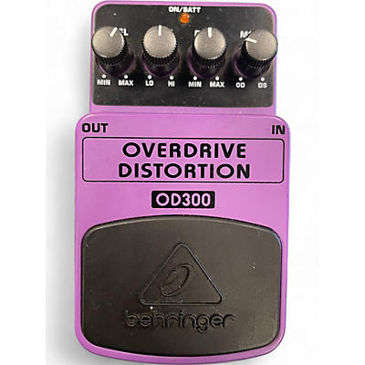Used Behringer OD300 Overdrive/Distortion Effect Pedal