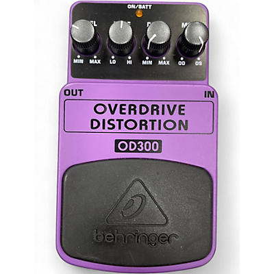 Used Behringer OD300 Overdrive/Distortion Effect Pedal