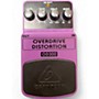 Used Behringer OD300 Overdrive/Distortion Effect Pedal