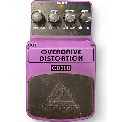Used Behringer OD300 Overdrive/Distortion Effect Pedal