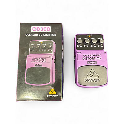 Used Behringer OD300 Overdrive/Distortion Effect Pedal