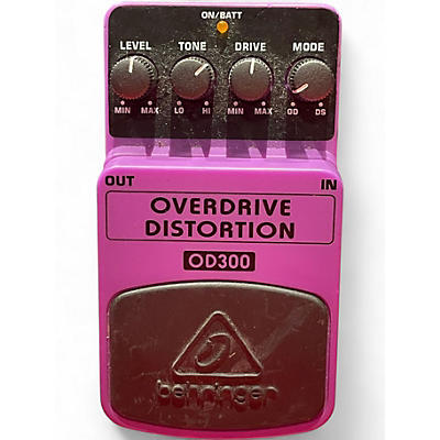 Used Behringer OD300 Overdrive/Distortion Effect Pedal