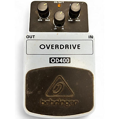 Used Behringer OD400 Overdrive Effect Pedal