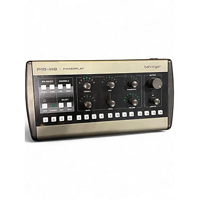 Used Behringer P16-HQ Unpowered Mixer