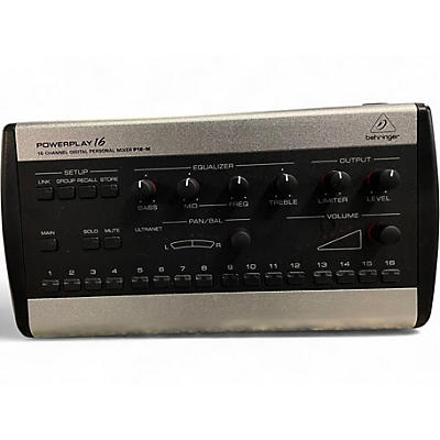 Used Behringer P16M Digital Mixer
