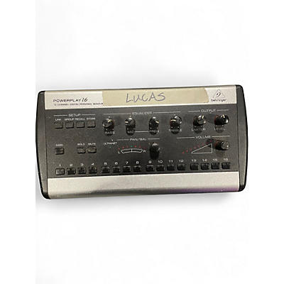 Used Behringer P16M Digital Mixer