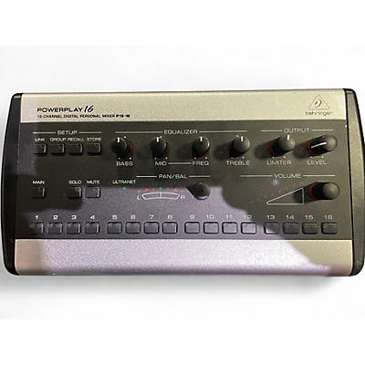 Used Behringer P16M Digital Mixer