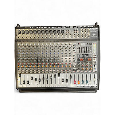 Used Behringer PMP6000 Powered Mixer