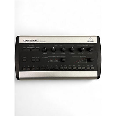 Used Behringer POWERPLAY 16 P16-M Unpowered Mixer