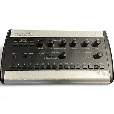 Used Behringer POWERPLAY 16 Sound Package