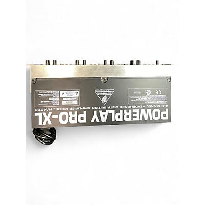 Used Behringer POWERPLAY PRO XL HA4700 Headphone Amp
