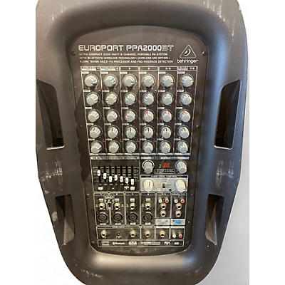 Used Behringer PPA2000BT Powered Speaker