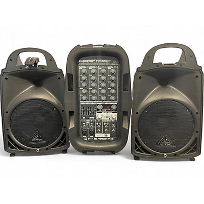 Used Behringer PPA500BT Sound Package