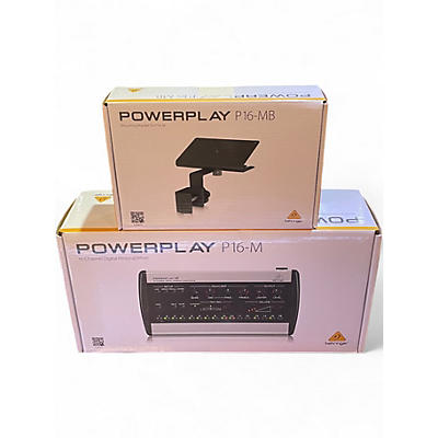 Used Behringer Powerplay P16-M Digital Mixer
